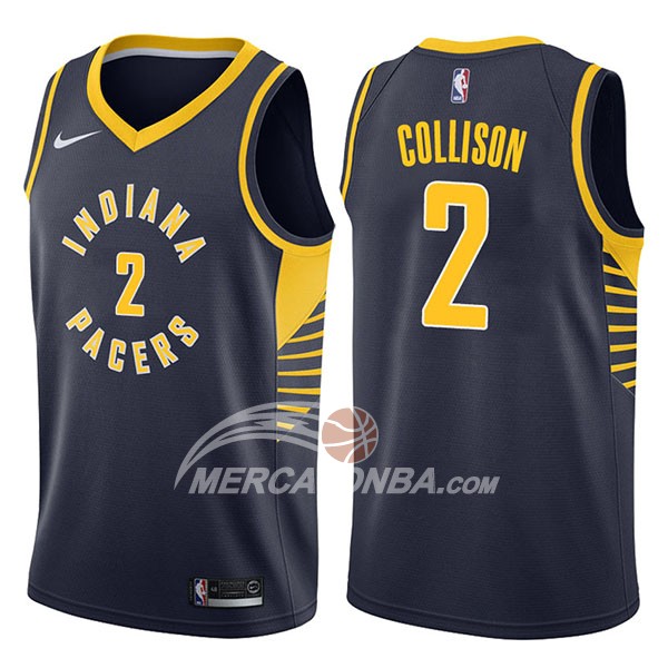 Maglia NBA Indiana Pacers Darren Collison Icon 2017-18 Blu